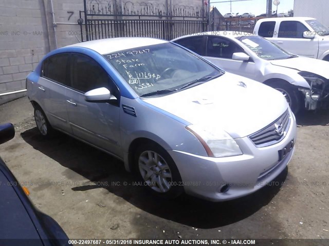 3N1AB6AP4AL665245 - 2010 NISSAN SENTRA 2.0/2.0S/SR/2.0SL SILVER photo 1