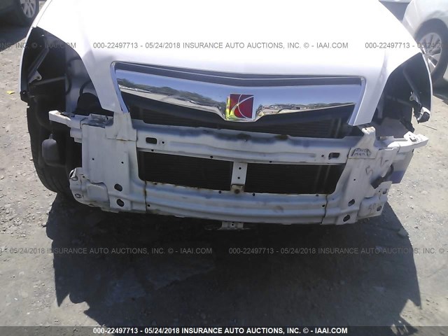 3GSCL33P98S660013 - 2008 SATURN VUE XE WHITE photo 6