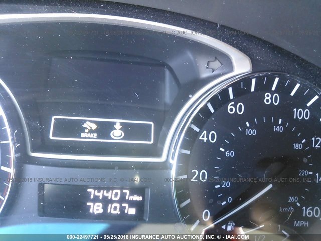 5N1AR2MN0DC631195 - 2013 NISSAN PATHFINDER S/SV/SL/PLATINUM 黑色 照片 7