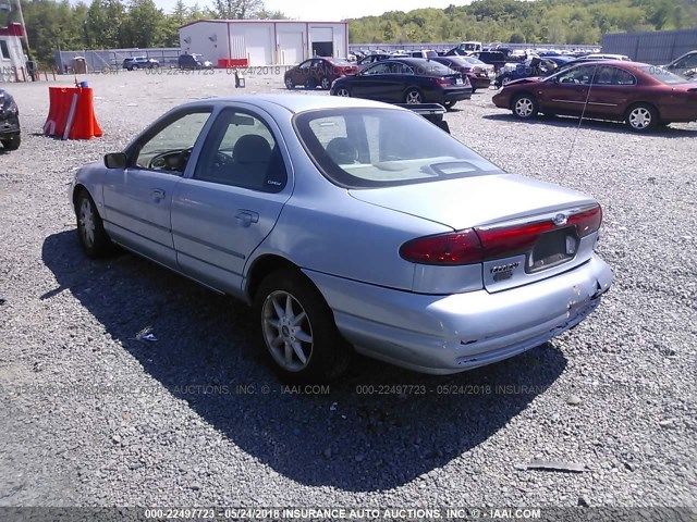 1FALP6535WK175037 - 1998 FORD CONTOUR GL/SPORT/LX Light Blue photo 3