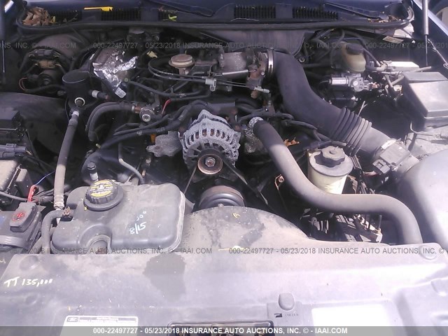 2FAFP73W3WX136427 - 1998 FORD CROWN VICTORIA  Dark Blue photo 10