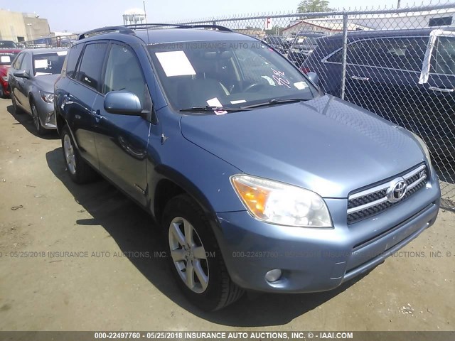 JTMBK31V885064171 - 2008 TOYOTA RAV4 LIMITED BLUE photo 1