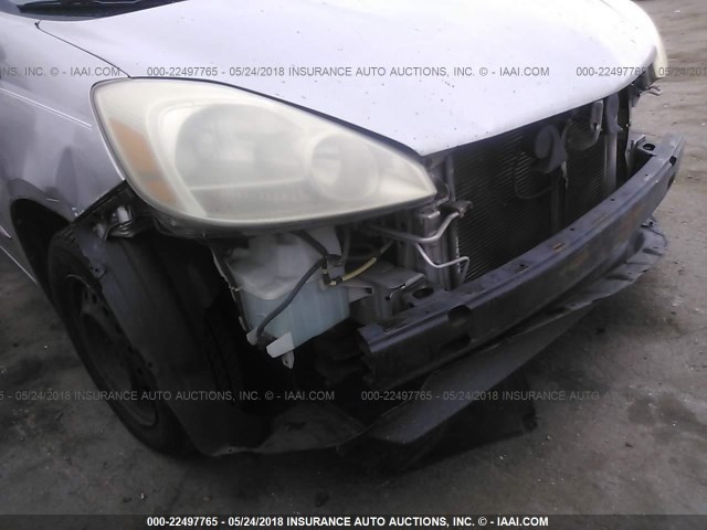 5TDZA23C05S341358 - 2005 TOYOTA SIENNA CE/LE SILVER photo 6