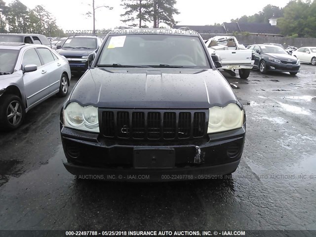 1J4GR48K66C191507 - 2006 JEEP GRAND CHEROKEE LAREDO/COLUMBIA/FREEDOM 黑色 照片 6