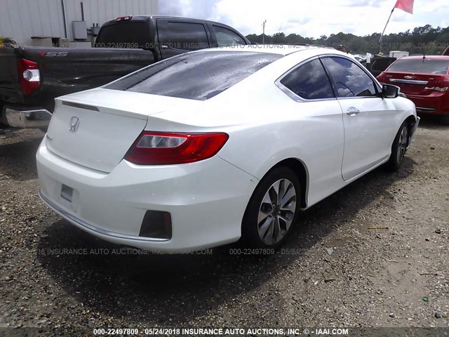 1HGCT1B3XDA022493 - 2013 HONDA Accord LX-S WHITE photo 4