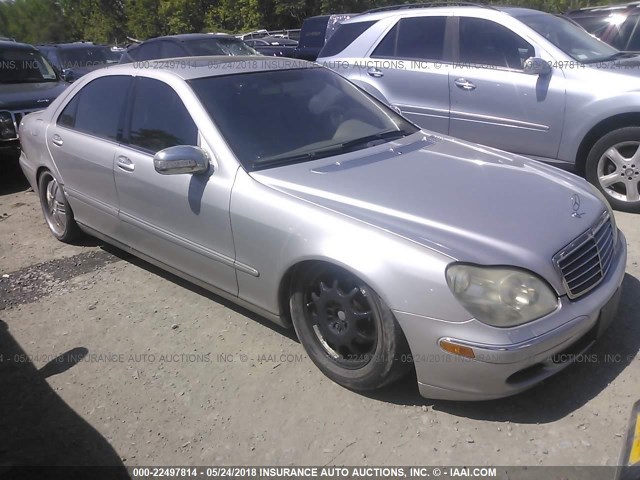 WDBNG70J73A329925 - 2003 MERCEDES-BENZ S 430 SILVER photo 1