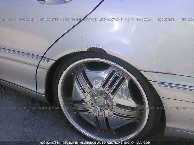 WDBNG70J73A329925 - 2003 MERCEDES-BENZ S 430 SILVER photo 6