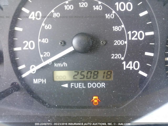 JT2BG22K210552267 - 2001 TOYOTA CAMRY CE/LE/XLE BLACK photo 7