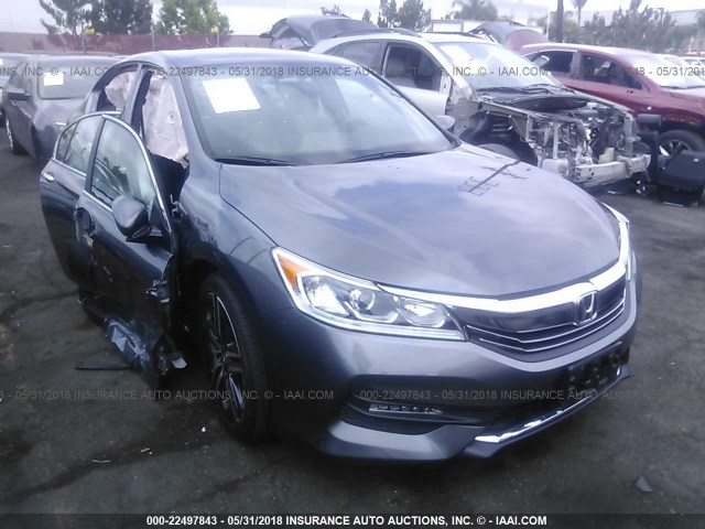 1HGCR2F5XHA070713 - 2017 HONDA ACCORD SPORT 灰色 照片 1