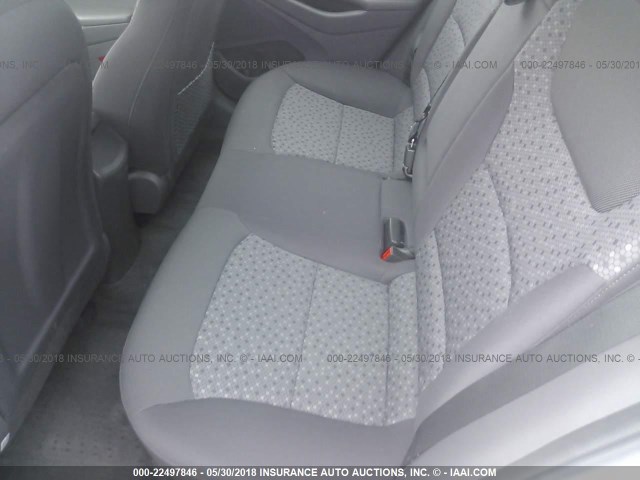 KMHC75LC0HU035035 - 2017 HYUNDAI IONIQ SEL WHITE photo 8