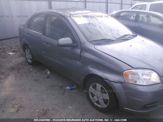 KL1TD5DE8BB234275 - 2011 CHEVROLET AVEO LS/LT 银色 照片 6