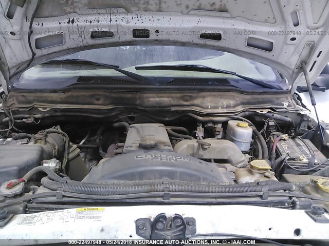3D7KA28C44G143900 - 2004 DODGE RAM 2500 ST/SLT 白色 照片 10