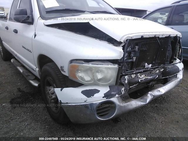 3D7KA28C44G143900 - 2004 DODGE RAM 2500 ST/SLT 白色 照片 6
