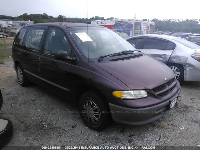 2B4GP25B5TR634315 - 1996 DODGE CARAVAN PURPLE photo 1