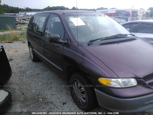 2B4GP25B5TR634315 - 1996 DODGE CARAVAN PURPLE photo 6