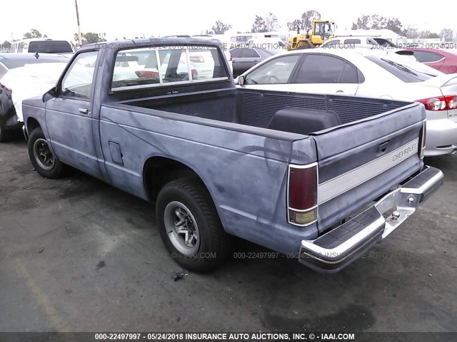 1GCCS14B6C8150533 - 1982 CHEVROLET S TRUCK S10 GRAY photo 3