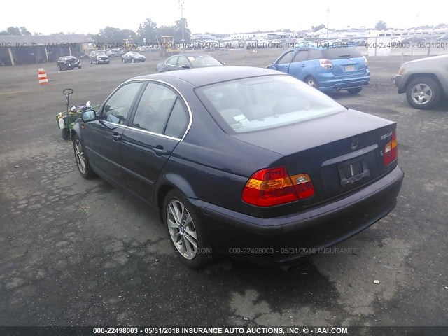 WBAEW53485PN38523 - 2005 BMW 330 XI BLUE photo 3