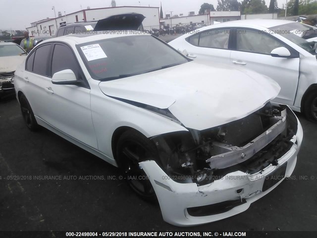 WBA3C1C59DF436413 - 2013 BMW 328 I SULEV WHITE photo 1