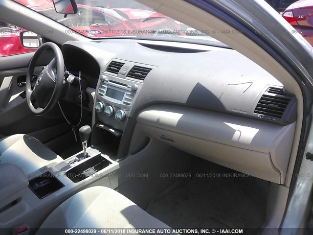 4T1BE46K19U801774 - 2009 TOYOTA CAMRY SE/LE/XLE 绿色 照片 5