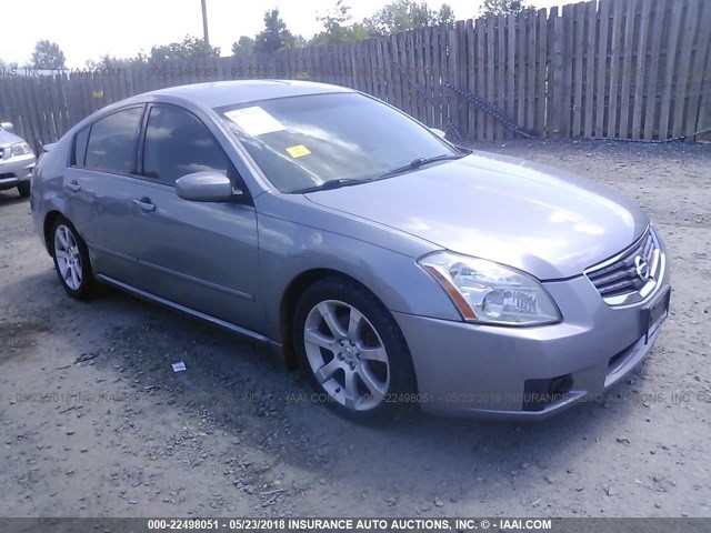 1N4BA41E47C821429 - 2007 NISSAN MAXIMA SE/SL GRAY photo 1