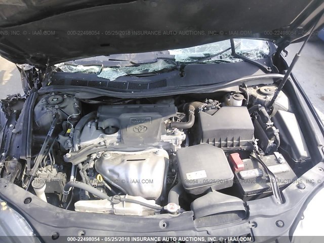 4T1BF1FK1HU326654 - 2017 TOYOTA CAMRY LE/XLE/SE/XSE BLACK photo 10