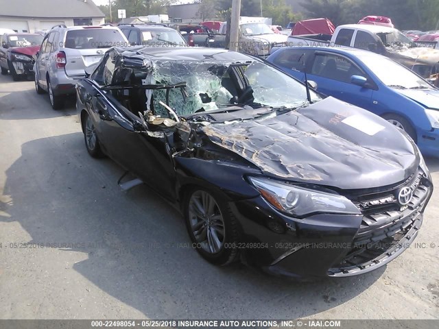 4T1BF1FK1HU326654 - 2017 TOYOTA CAMRY LE/XLE/SE/XSE BLACK photo 6