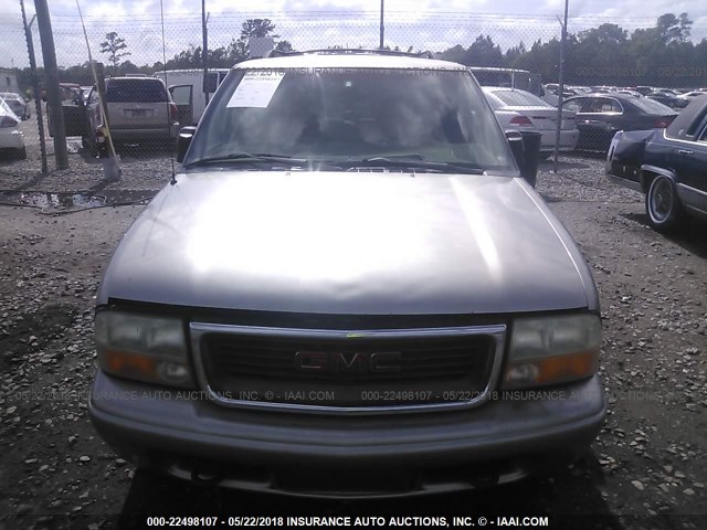 1GKDT13WXW2568725 - 1998 GMC JIMMY Pewter photo 6