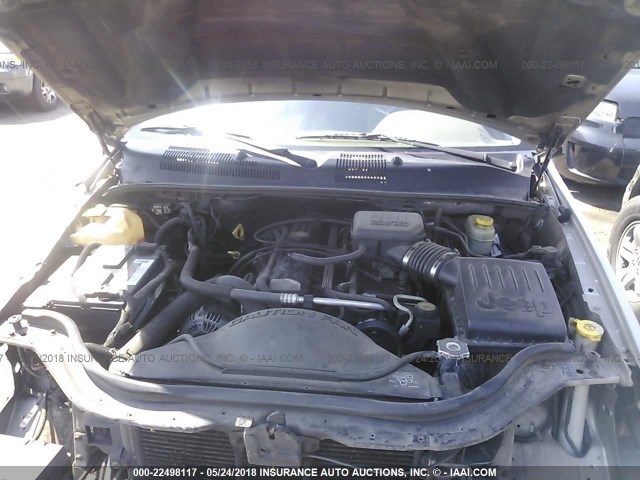 1J4GX48S54C161546 - 2004 JEEP GRAND CHEROKEE LAREDO/COLUMBIA/FREEDOM 棕色 照片 10