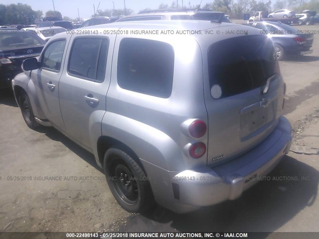 3GNDA33D78S649269 - 2008 CHEVROLET HHR LS SILVER photo 3