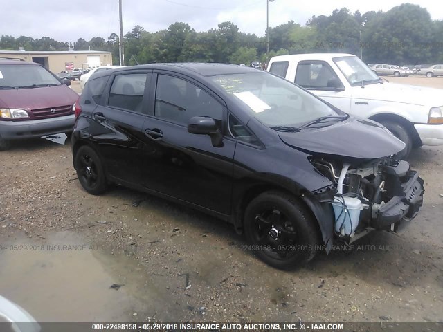 3N1CE2CP9EL420615 - 2014 NISSAN VERSA NOTE S/S PLUS/SV/SL BLACK photo 1
