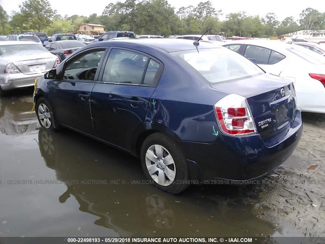 3N1AB61E58L652576 - 2008 NISSAN SENTRA 2.0/2.0S/2.0SL BLUE photo 3