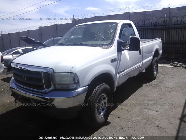 1FTSF31PX3ED21149 - 2003 FORD F350 SRW SUPER DUTY WHITE photo 2