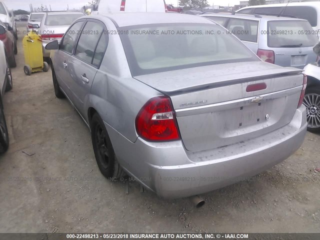 1G1ZT58F47F222688 - 2007 CHEVROLET MALIBU LT SILVER photo 3