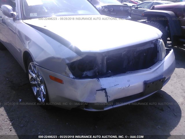 JNKAY41E94M401140 - 2004 INFINITI M45 SILVER photo 6