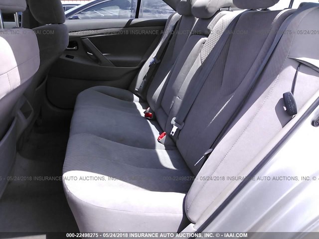 4T1BE46K29U311425 - 2009 TOYOTA CAMRY SE/LE/XLE SILVER photo 8