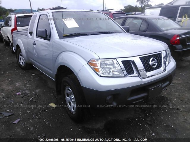 1N6BD0CT1HN718008 - 2017 NISSAN FRONTIER S/SV SILVER photo 1