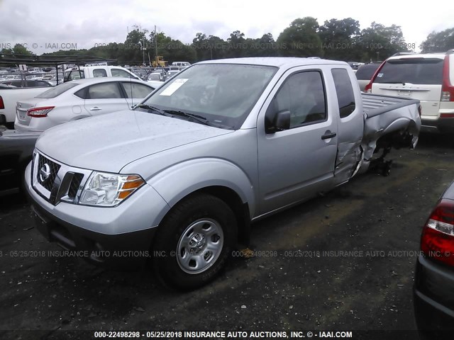 1N6BD0CT1HN718008 - 2017 NISSAN FRONTIER S/SV SILVER photo 2