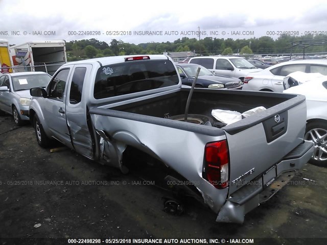 1N6BD0CT1HN718008 - 2017 NISSAN FRONTIER S/SV SILVER photo 3