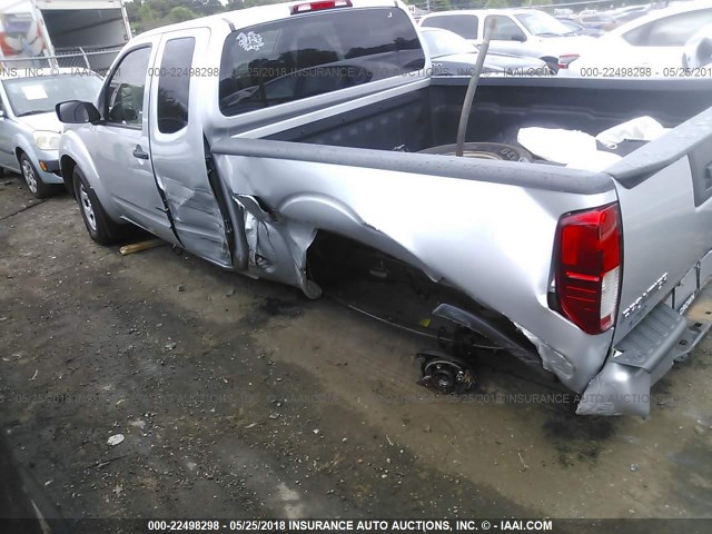 1N6BD0CT1HN718008 - 2017 NISSAN FRONTIER S/SV SILVER photo 6