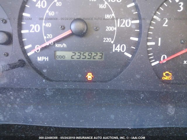 2T1CF28P2YC370781 - 2000 TOYOTA CAMRY SOLARA SE/SLE წითელი ფოტო 7