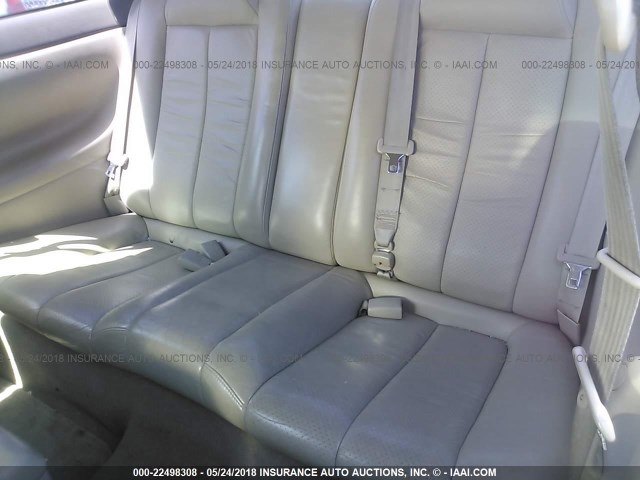 2T1CF28P2YC370781 - 2000 TOYOTA CAMRY SOLARA SE/SLE წითელი ფოტო 8