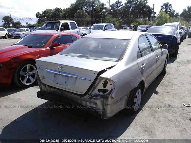 4T1BE32K44U306994 - 2004 TOYOTA CAMRY LE/XLE/SE 金色 照片 6