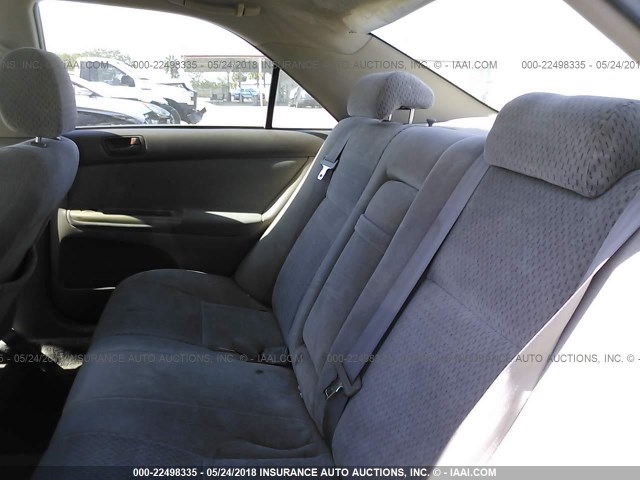 4T1BE32K44U306994 - 2004 TOYOTA CAMRY LE/XLE/SE 金色 照片 8