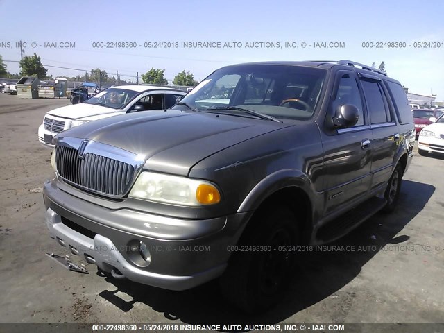 5LMFU28A91LJ06334 - 2001 LINCOLN NAVIGATOR Szary zdjęcie 2