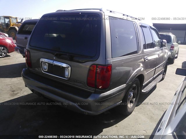 5LMFU28A91LJ06334 - 2001 LINCOLN NAVIGATOR Szary zdjęcie 4