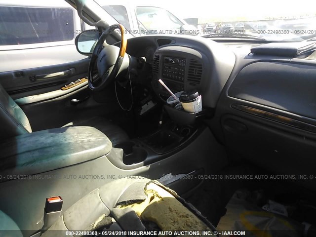 5LMFU28A91LJ06334 - 2001 LINCOLN NAVIGATOR Szary zdjęcie 5