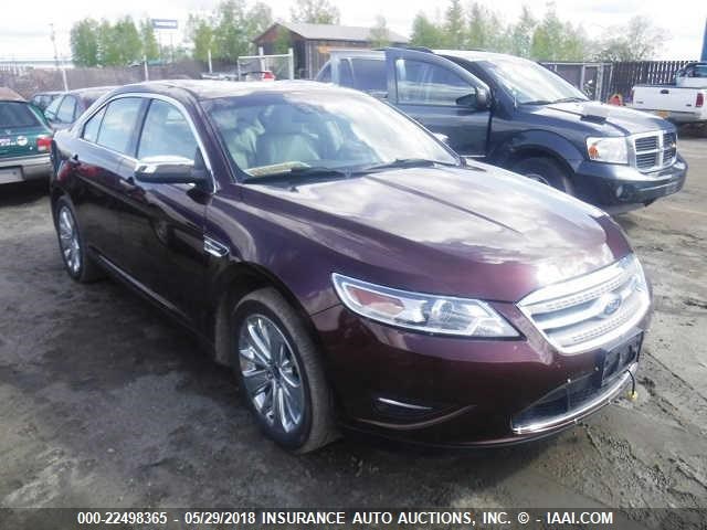 1FAHP2FW5CG109531 - 2012 FORD TAURUS LIMITED RED photo 1