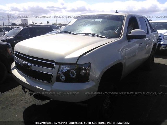 3GNEC12J78G124953 - 2008 CHEVROLET AVALANCHE C1500 BEIGE photo 2