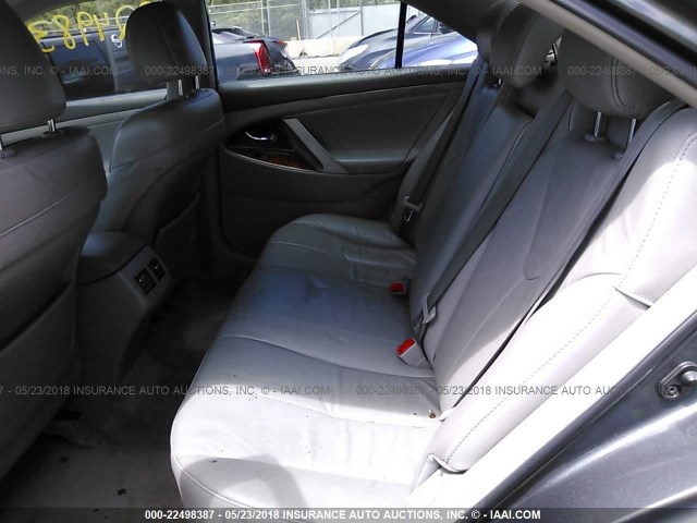 4T1BE46KX9U414821 - 2009 TOYOTA CAMRY SE/LE/XLE ნაცრისფერი ფოტო 8
