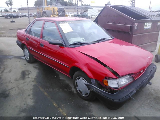 1Y1SK5464NZ075751 - 1992 GEO PRIZM LSI RED photo 1